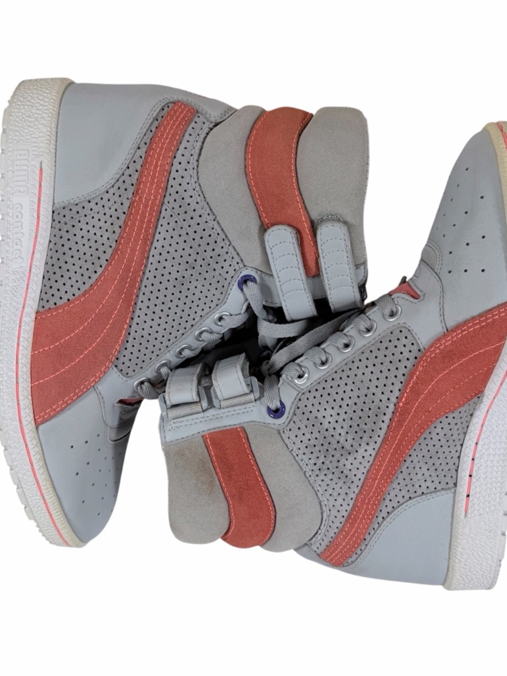 Puma Sky Wedge High Tops Sneakers Size 8 Women’s - Picture 11 of 14